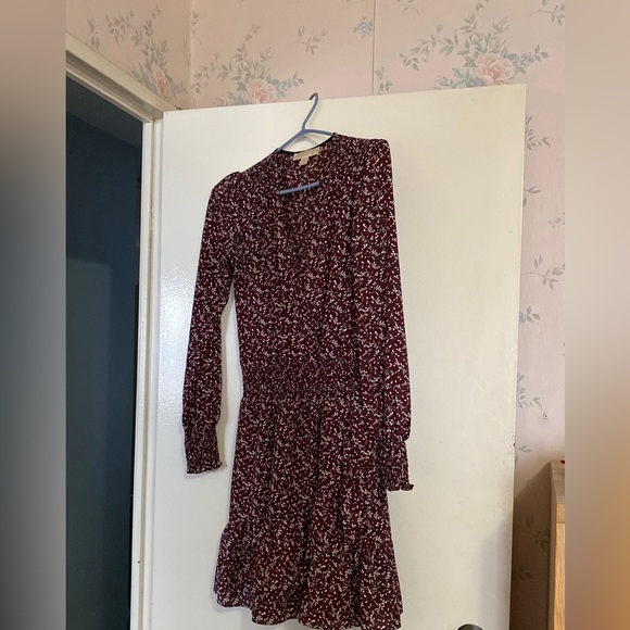 Michael Kors purple and light coloured pattern dress - Picture 2 of 5